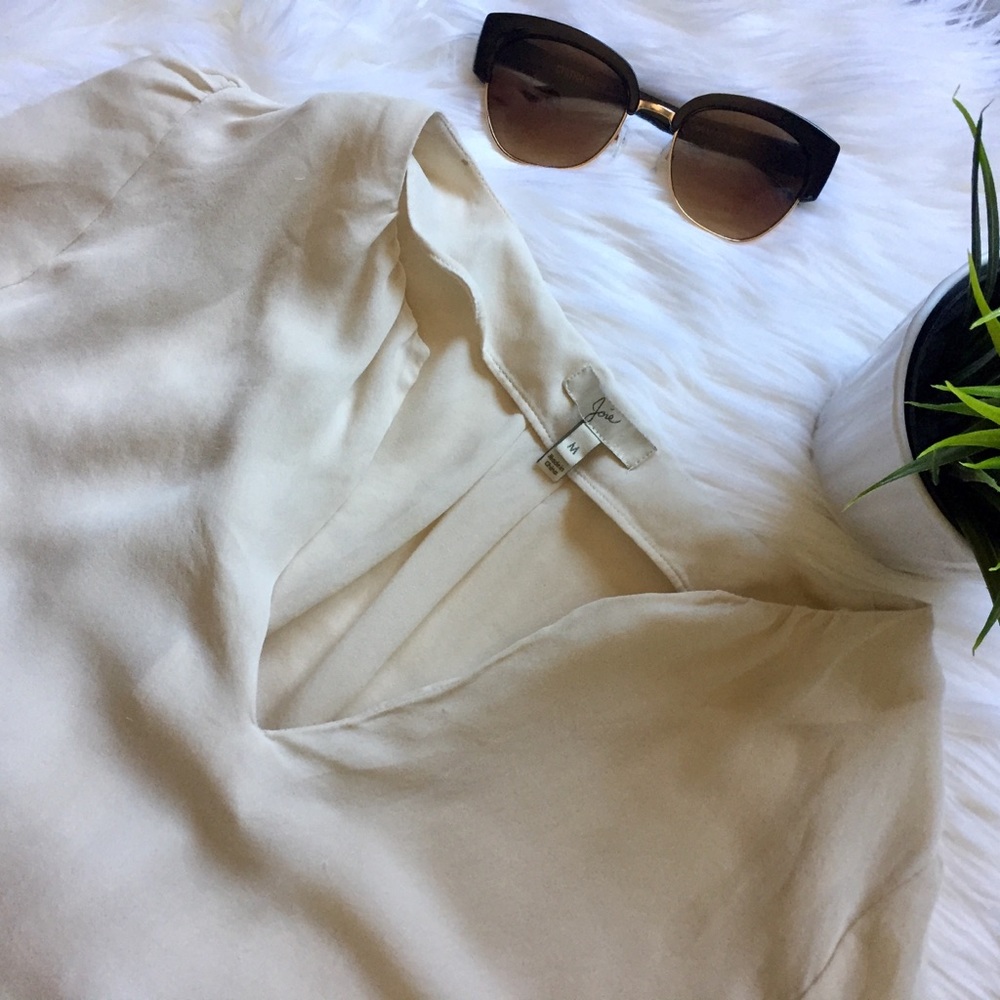 Joie silk top M